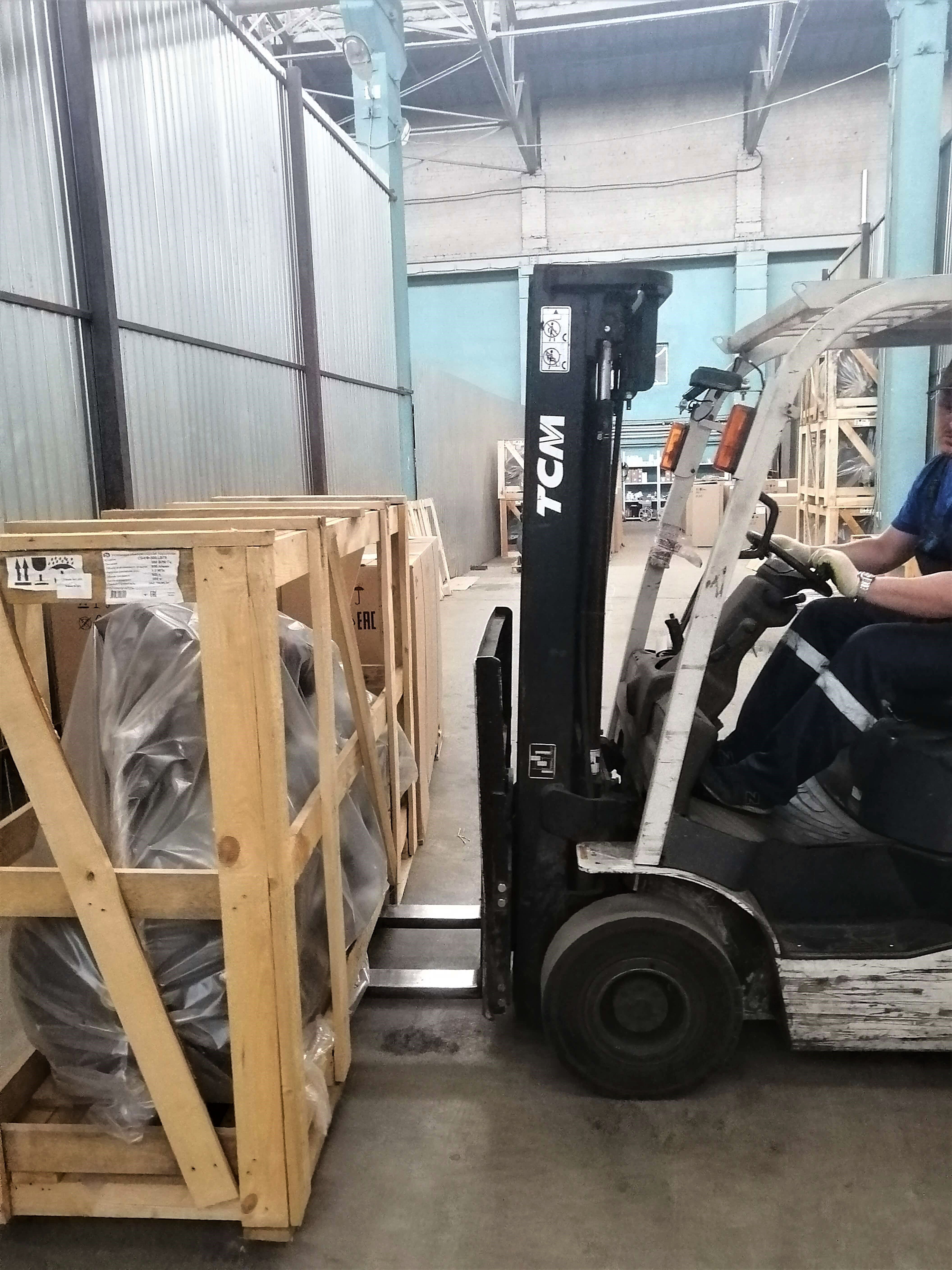 Отгрузка поршневого компрессора СБ4/Ф-500.LB75 на Атомную станцию