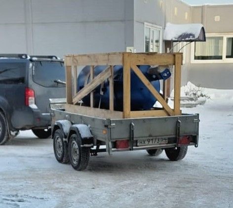 Отгрузка ресивера REMEZA РВ 900.10.00 в г. Новосибирск