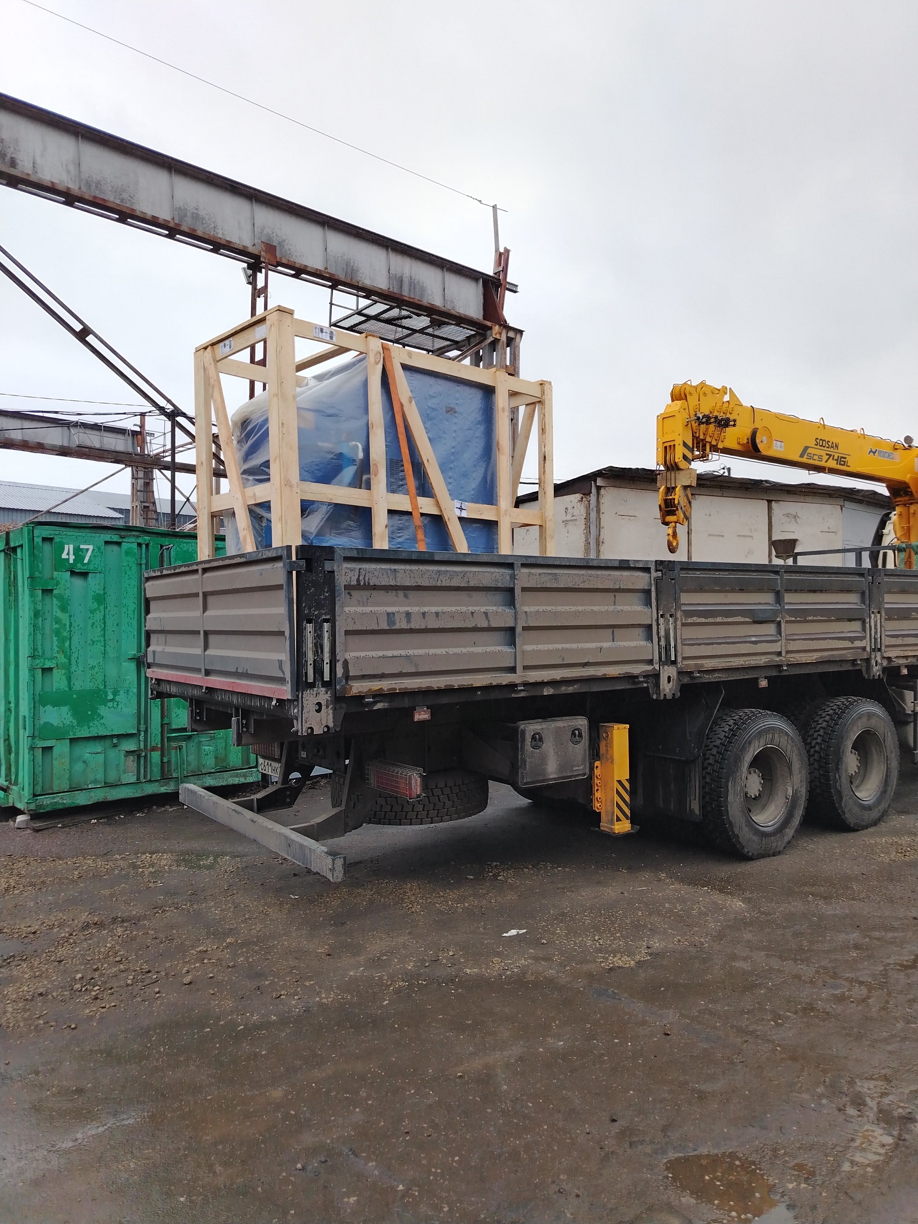 Отгрузка винтового компрессора Zammer SKTG22V-20-470/O2 в г. Воронеж