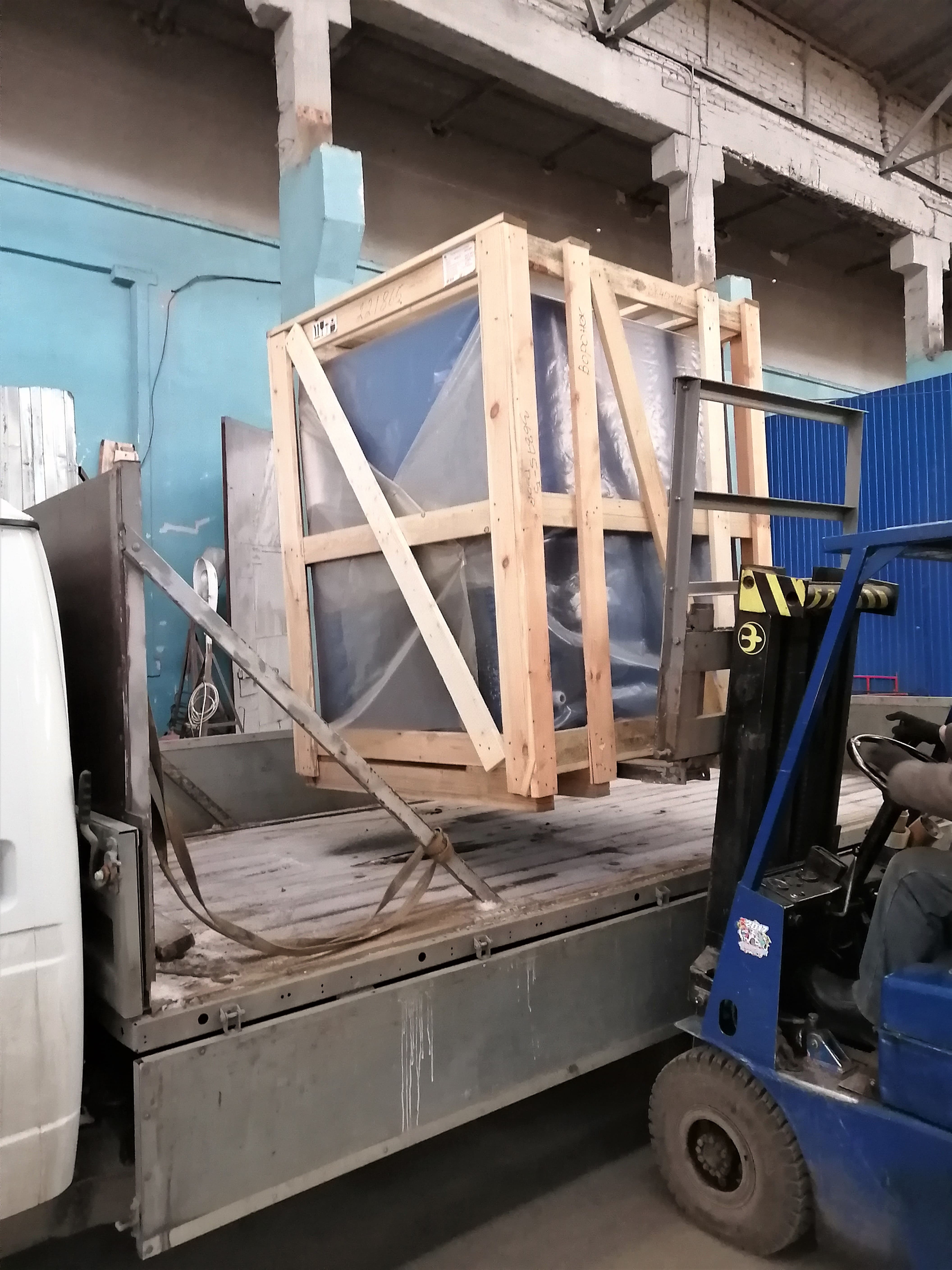 Отгрузка винтового компрессора Remeza ВК40-10 в Воронеже