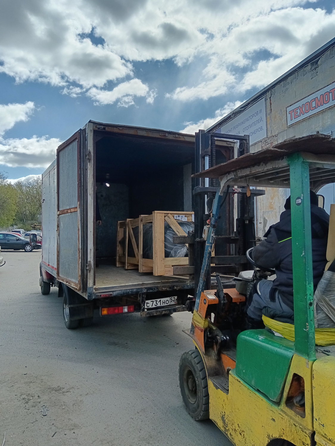 Отгрузка ресивера Remeza РВ 500.11.00 в г. Нижний Новгород